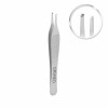 Tissue tweezer Adson, 1x2 teeth, straight, L- 12 cm