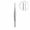 De Bakey atraumatic tweezer, straight, W- 2 mm, L- 16 cm