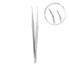 Microsurgical tweezer with lock, curved – 15.5 cm
