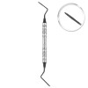 Root elevator Heidbrink, apexes of teeth, serrated, black ceramic coated, W- 2.0 mm, L -18 cm