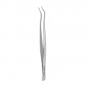 Tweezer, plain handle, L- 16.5 cm