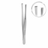 Tissue tweezer Standard, 4x5 teeth, straight, L- 16 cm