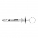 Dental syringe Euro with aspiration, 1.8 ml, ceramic coated teeth