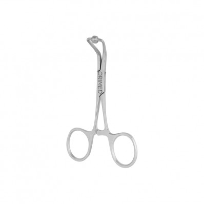 Towel forceps Devon (Ball and Socket), L- 9.5 cm