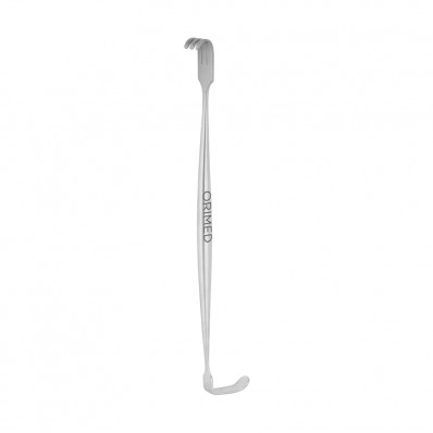 Retractor Senn-Miller, blunt, 3 teeth, L- 16 cm