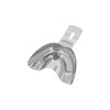 Impression tray, part edentulous, solid 