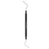 Root elevator Heidbrink, apexes of teeth, serrated, black ceramic coated, W- 1.8 mm, L- 17.5 cm