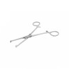 Tissue grasping forceps, Allis-Baby, 4x5 teeth, straight L- 13 cm