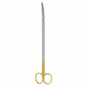 Metzenbaum scissors with TC, blunt/blunt, curved, L- 23 cm