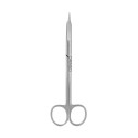 Goldmann-Fox scissors, sharp/sharp, straight, serrated, L- 16 cm