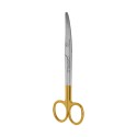 Mayo scissors with TC, blunt/blunt, curved, L- 16 cm