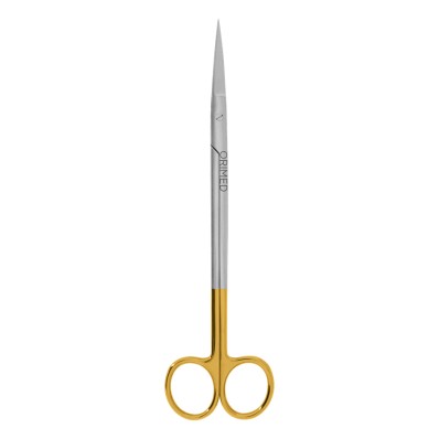 Kelly scissors with TC, sharp/sharp, straight, L- 21.5 cm