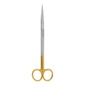 Kelly scissors with TC, sharp/sharp, straight, L- 21.5 cm