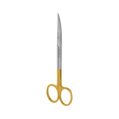 Joseph scissors with TC, sharp/sharp, curved, L- 14 cm