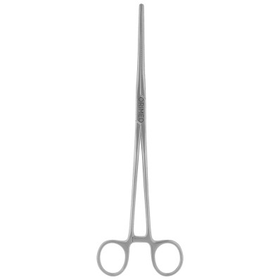 Hemostatic forceps, Rochester-Pean, straight L- 25 cm