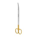 Metzenbaum scissors with TC, blunt/blunt, curved, L- 18.5 cm