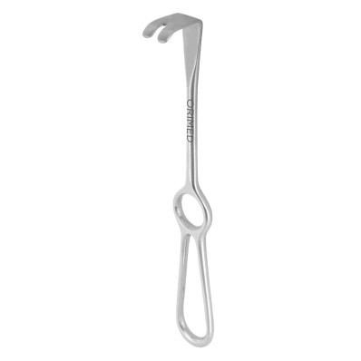 Retractor Wassmund, 30 mm x 20 mm, L- 22 cm