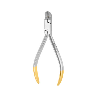 Tweed-Angle forceps with TC, angled, L- 12 cm