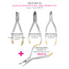 Orthodontic forceps set, 3 pcs + 1 pc. free