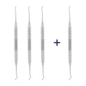 DOPYCHACZ DO LIGATUR METALOWYCH - "Widelec" Fig. 1, szer. 2.2 mm, dł. 18 cm - PAKIET PROMOCYJNY - 3 szt. + 1 szt. za złotówkę