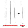 Raspators, set, 3 pcs + 1 pc. free
