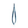 Microsurgical Westcott scissors, curved, L- 14.5 cm, titanium
