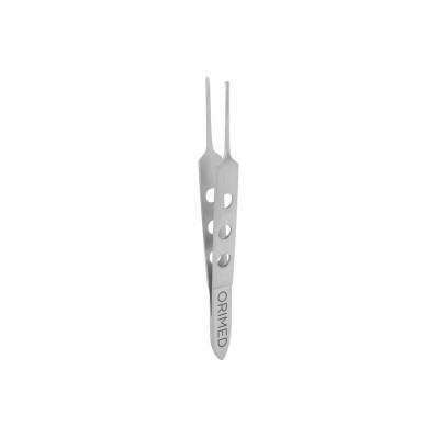 PĘSETA CHIRURGICZNA BISHOP-HARMAN - Prosta, ząbek 1x2, dł. 9.5 cm
