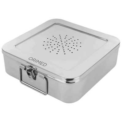Sterilization container, size 30 cm x 30 cm x 10 cm