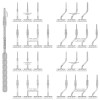 Osteotomes, 10 + 2 free pcs set, custom selection