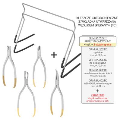 Orthodontic pliers SET - promotional package