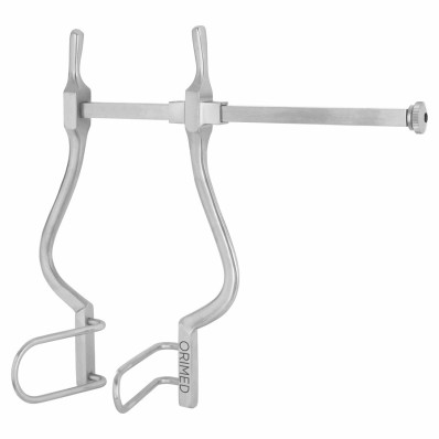 Gosset retractor, max. opening 160 mm, L- 22.5 cm