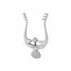 Jansen retractor, blunt, 3x3 prongs, L- 10 cm